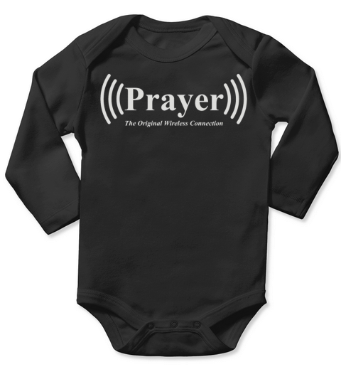 Prayer The Original Wireless Connection Long Sleeve Baby One-Piece