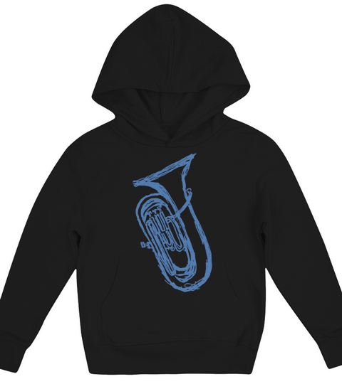 Euphonium T-shirt Kids Hoodie