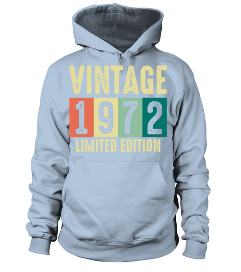 Vintage 1972 - 50 years old - 50th birthday gift Women's Hoodie