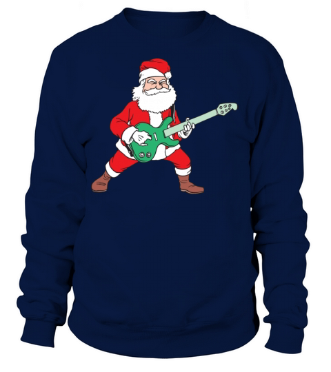 Rock and Roll Santa Women's Sweatshirt