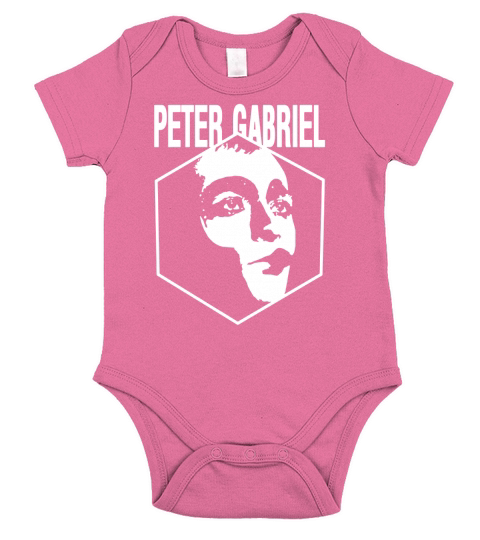 Peter Gabriel T-Shirt Short Sleeve Baby One-Piece