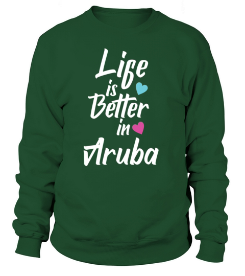 Life Is Better In Aruba Pride Women's Sweatshirt