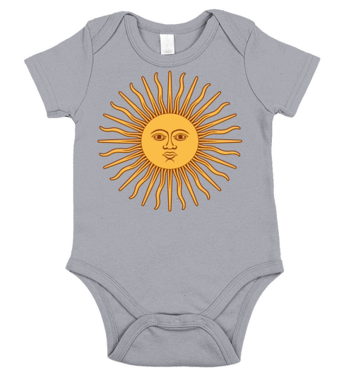 may sun from argentina fl Short Sleeve Baby One-Piece