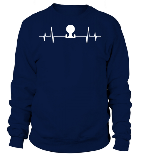 Heartbeat Trek Starfleet Space Ship Warp Star USS Women's Sweatshirt