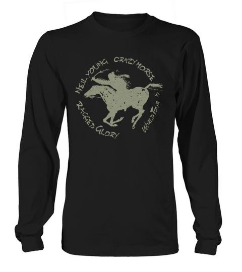 Neil Yuong Crazy Horse Long sleeved Unisex