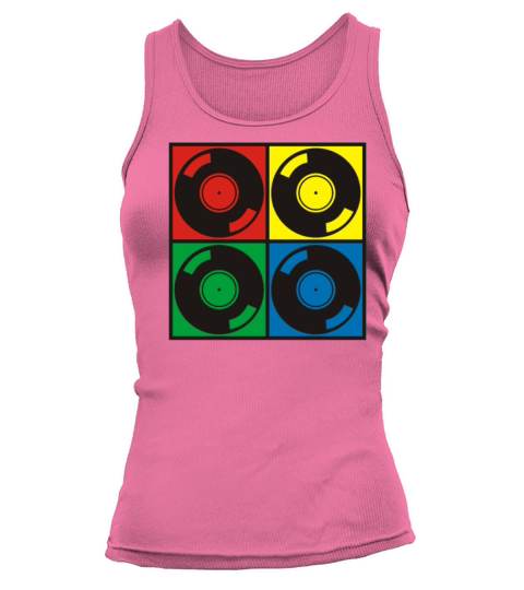 Vinyl Record Tank top Woman