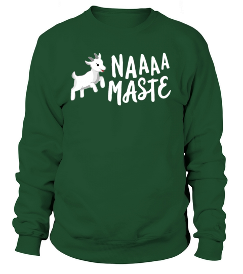 Naaaamaste Funny Goat Yoga TShirt Farm Class Gift Women's Sweatshirt