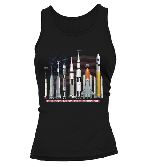 NASA Rocket History Adult Tank top Woman