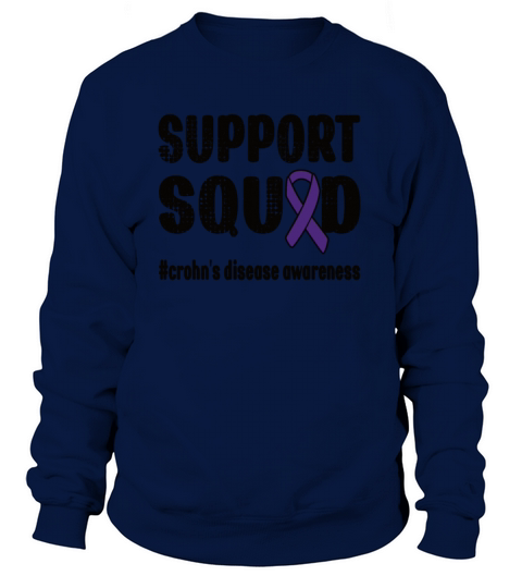 Crohns Support Squad Crohns Disease Awareness Women's Sweatshirt