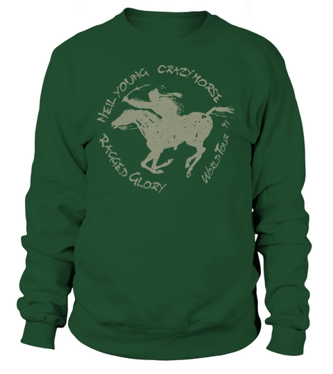 Neil Yuong Crazy Horse Sweatshirt Unisex
