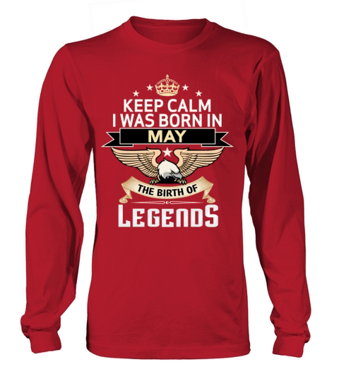BORN IN MAY Women's Long Sleeve