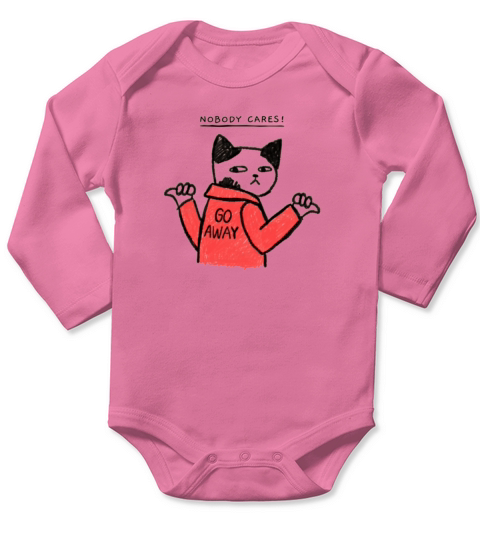 cat Long Sleeve Baby One-Piece