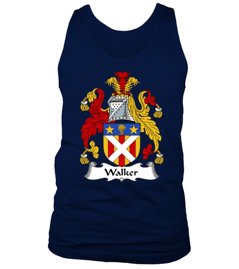 Walker Family Crest Scottish Family Crests Tank Top Unisex