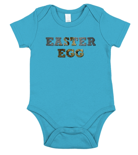 Easter Egg Short Sleeve Baby One-Piece