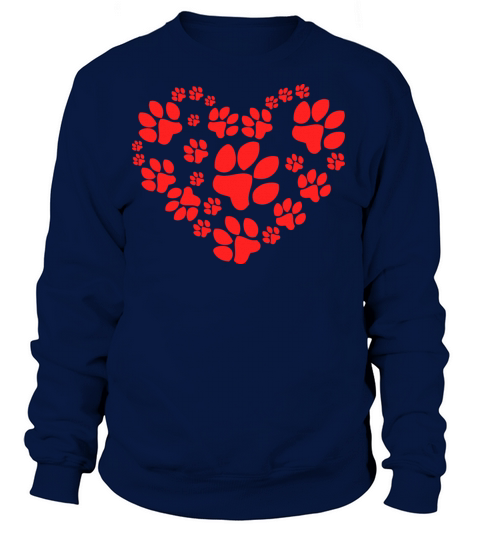 Paws Heart Women's Sweatshirt