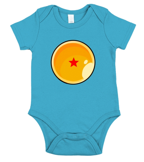 Dragon ball Short Sleeve Baby One-Piece