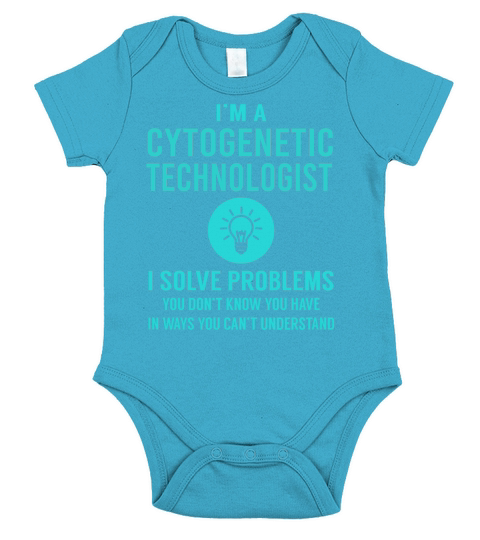 Cytogenetic Technologist Short Sleeve Baby One-Piece