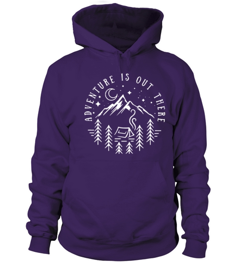 adventure is out there camp colorado Women's Hoodie