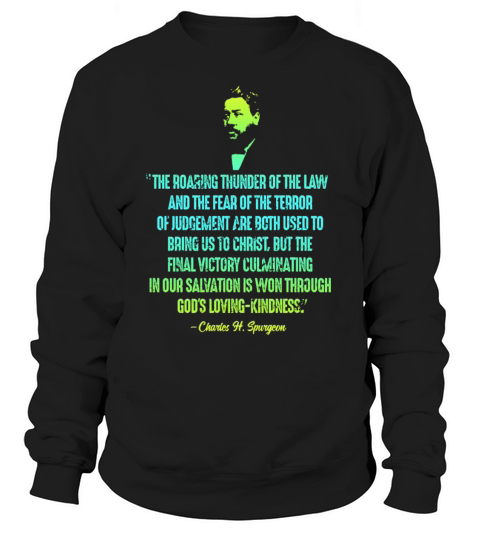 The Roaring Thunder Of The Law Spurgeon Women's Sweatshirt