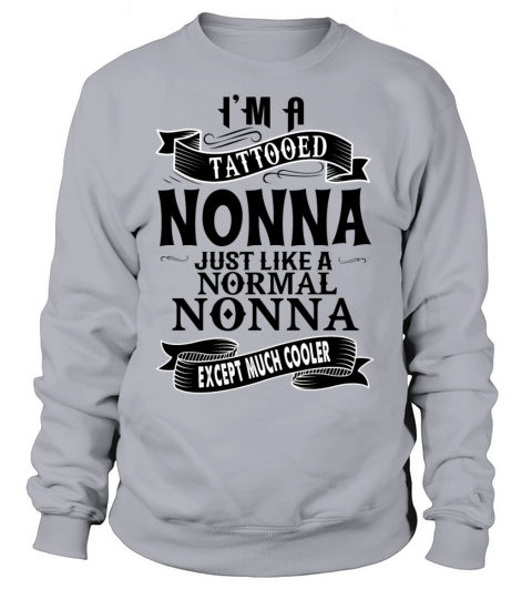 TATTOOED NONNA Women's Sweatshirt