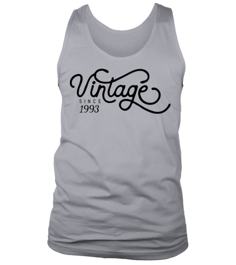 Vintage Since 1993 Birthday Gift Men's Tank Top