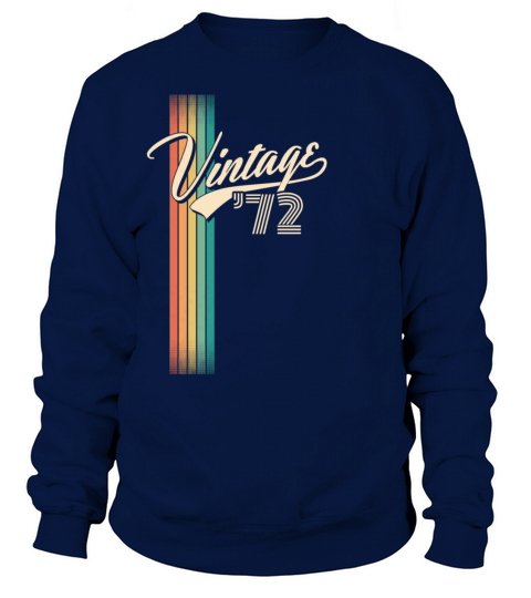 Vintage 1972 - 50 years old - 50th birthday gift Women's Sweatshirt