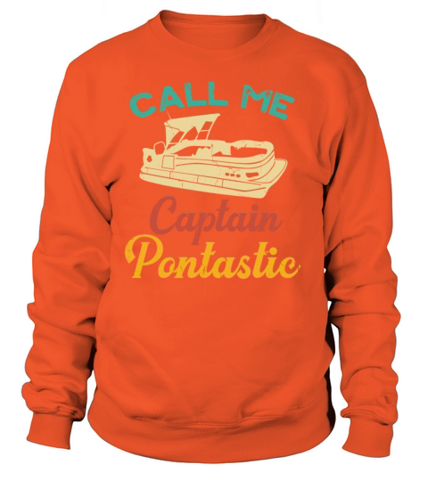 Pontoon Boat Captain Pontastic Fathers Day Gift Women's Sweatshirt