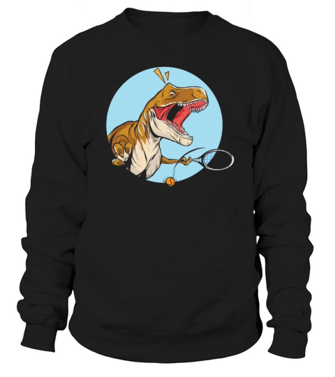 Angry Trex Tennis Player Gift Women's Sweatshirt