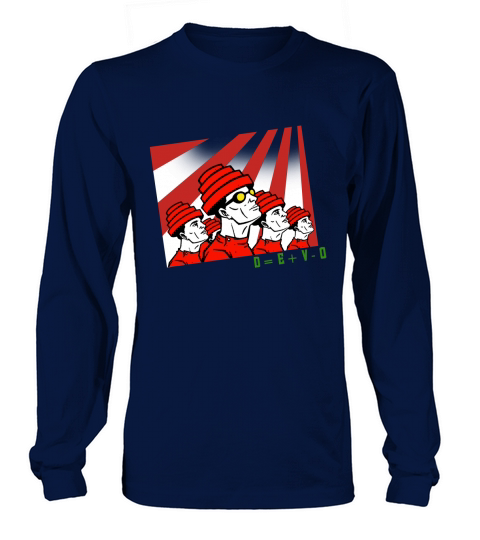 Devo RED Long sleeved Unisex