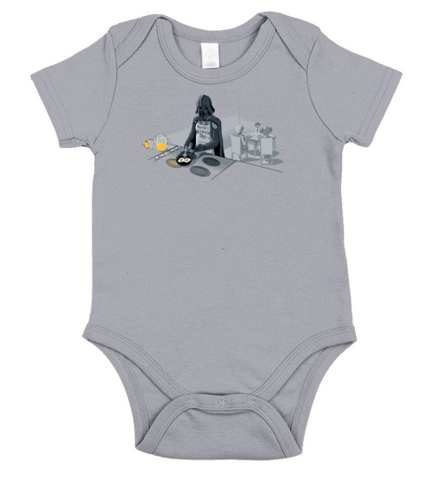 Star Wars Darth Vader is a good dad Short Sleeve Baby One-Piece