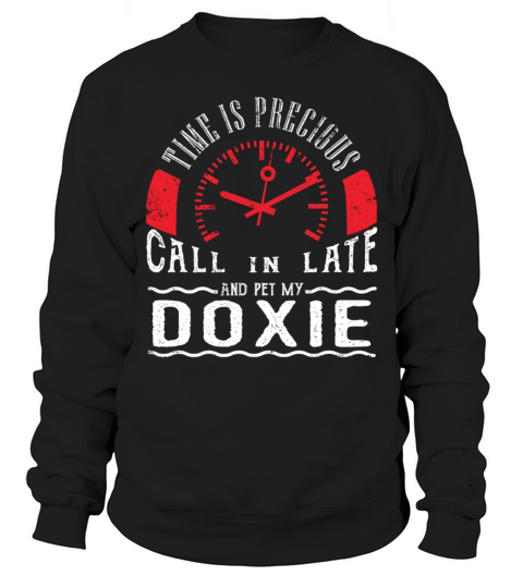 Pet Doxie Dachshund Doxen Dog Owner Gift Call In Men's Sweatshirt