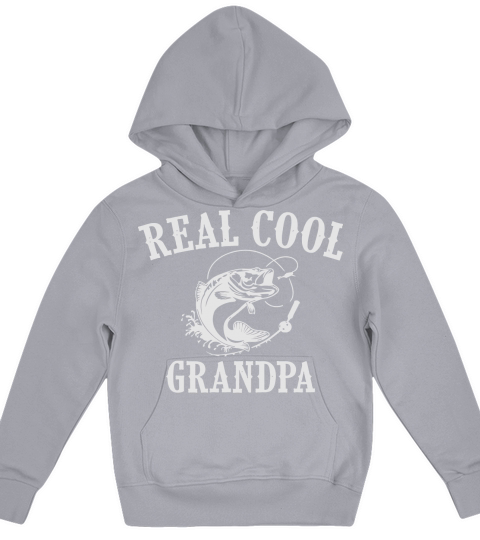 Real Cool Grandpa Kids Hoodie