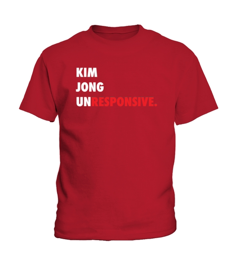 Kim Jong Un Dead North Korean Leader Kids T-Shirt