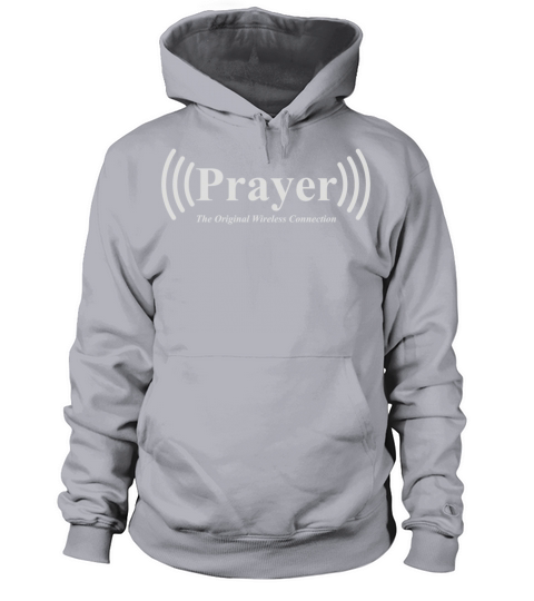 Prayer The Original Wireless Connection Men's Hoodie