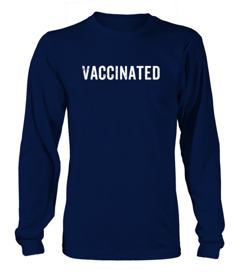 Vaccinated Pro Vaccine Women's Long Sleeve