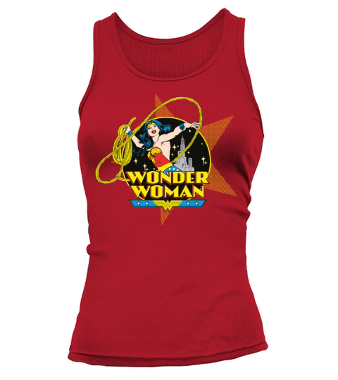 DC Comics Originals Wonder Woman Attacks Women's Tank Top