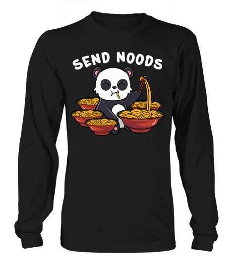 Send Noods Ramen Noodles Kawaii Japan Women's Long Sleeve