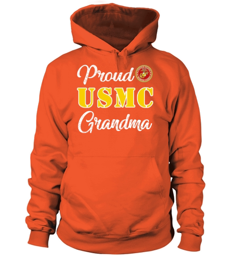 Proud US Marine Corps Grandma Women's Hoodie