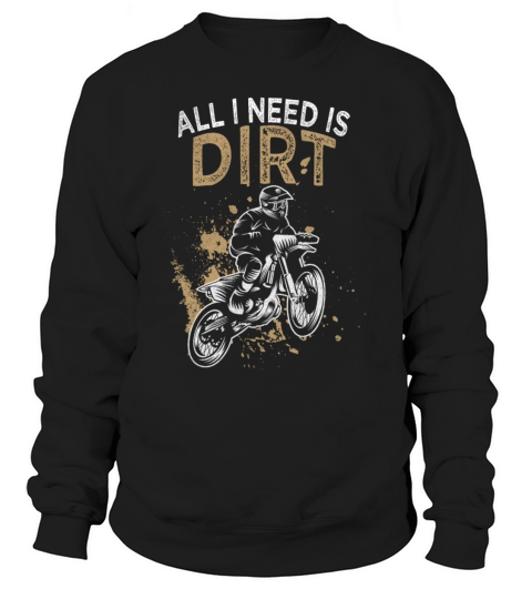 Motocross Dirt Bike Biker Motorbike Gift Women's Sweatshirt