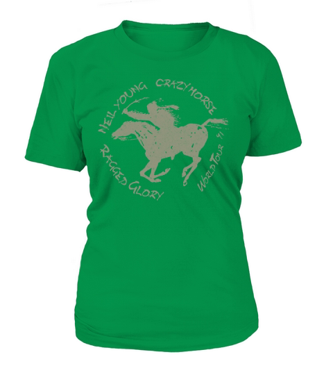 Neil Yuong Crazy Horse T-Shirt Woman