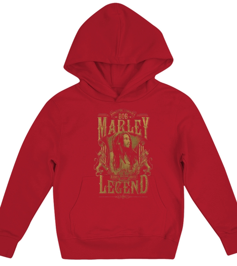 Bob Marley Juniors Legends Racer Back Kids Hoodie