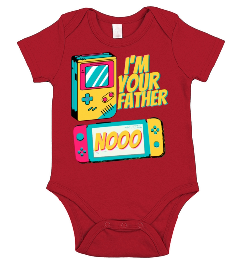 Im Your Father Portable Console Short Sleeve Baby One-Piece