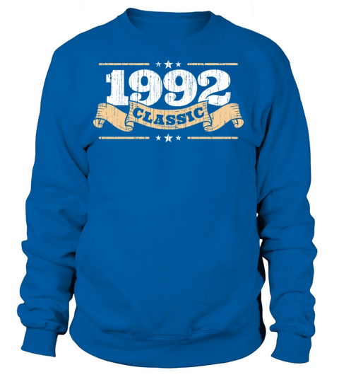 Anniversary 1992 Classic Matching Couple Distresse Women's Sweatshirt