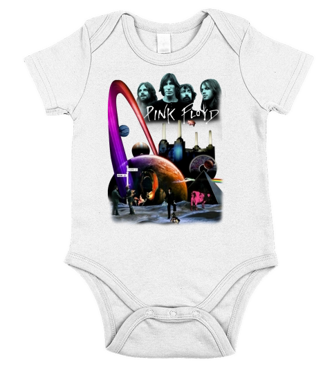 PINK FLOYD Short Sleeve Baby One-Piece