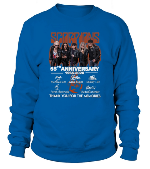 Classic Scorpions  55th Anniversary Sweatshirt Unisex