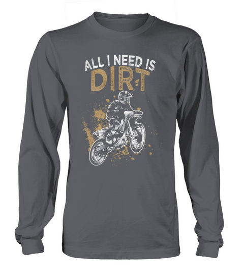 Motocross Dirt Bike Biker Motorbike Gift Women's Long Sleeve