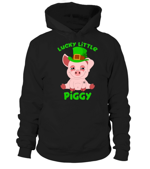 St Patricks Day Year Of The Pig Shenanigan Piggy Women's Hoodie