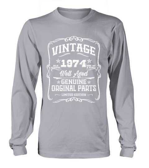 Vintage 1974 Men's Long Sleeve