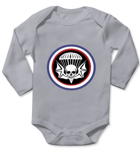502nd Airborne Infantry Regiment Long Sleeve Baby One-Piece