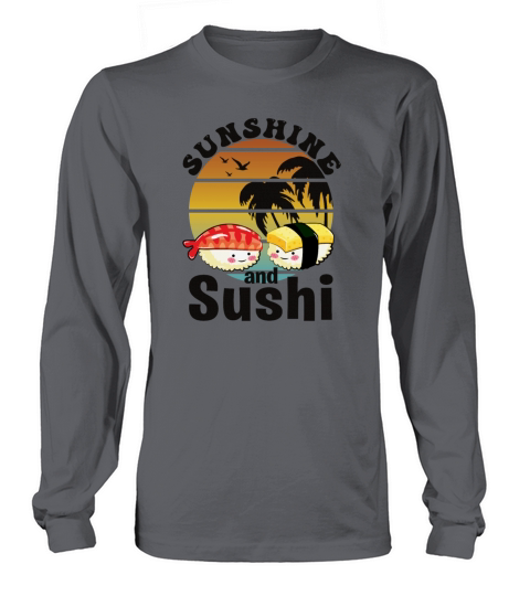 Beach and Sushi Lover Women's Long Sleeve
